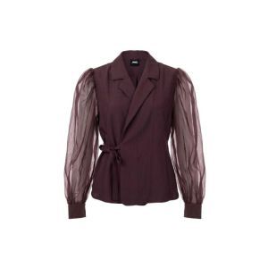 643114-U299-JACKET rouge brun